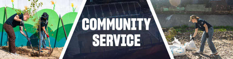 Community Service Banner